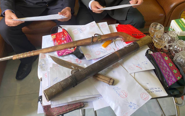 Chi cục Mường Lát tiêu hủy tang vật Quý 1 năm 2023