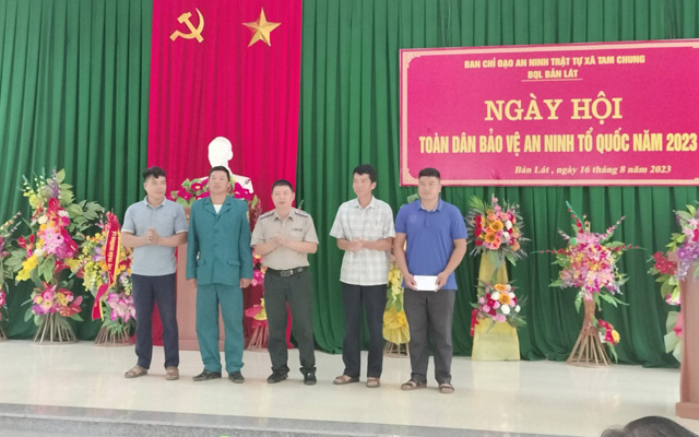 THADS Mường Lát: hưởng ứng ngày hội Quốc phòng toàn dân