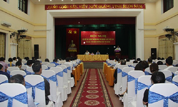 Nghệ An: Sơ kết 3 năm thực hiện Luật Hộ tịch và các văn bản hướng dẫn thi hành