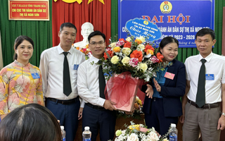 Công đoàn Chi cục THADS thị xã Nghi Sơn tổ chức Đại hội lần thứ II, nhiệm kỳ 2023-2028