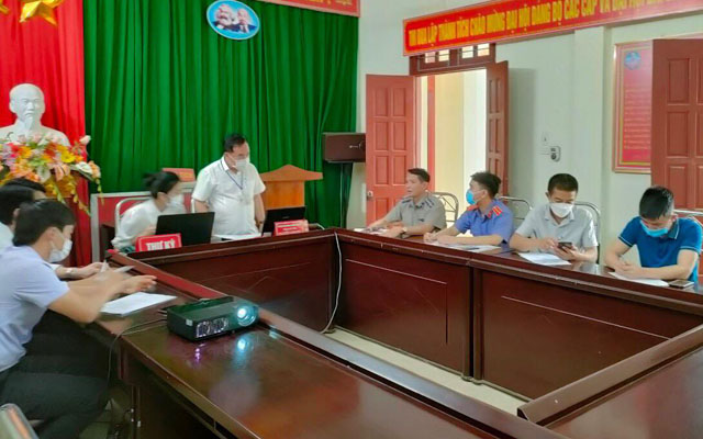 Chi cục THADS huyện Ngọc Lặc tổ chức bán đấu giá tài sản đảm bảo thi hành án