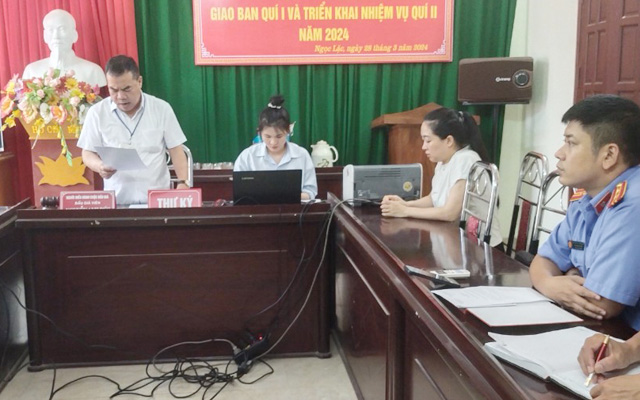 THADS huyện Ngọc Lặc: bán đấu giá tài sản đảm bảo thành công