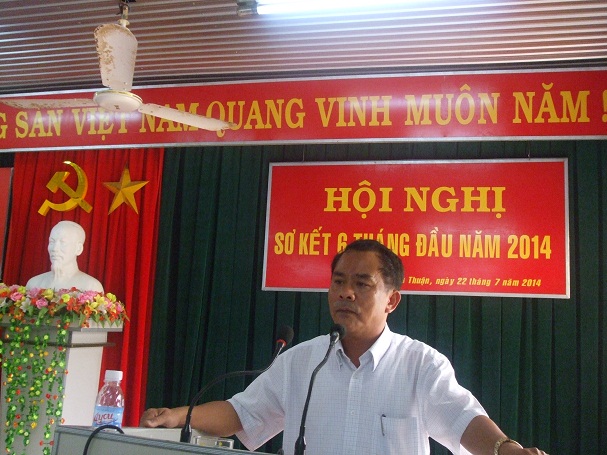 Đồng chí Nguyễn Thanh, Giám đốc Sở Tư pháp tỉnh Ninh Thuận - điển hình tiên tiến ngành Tư pháp