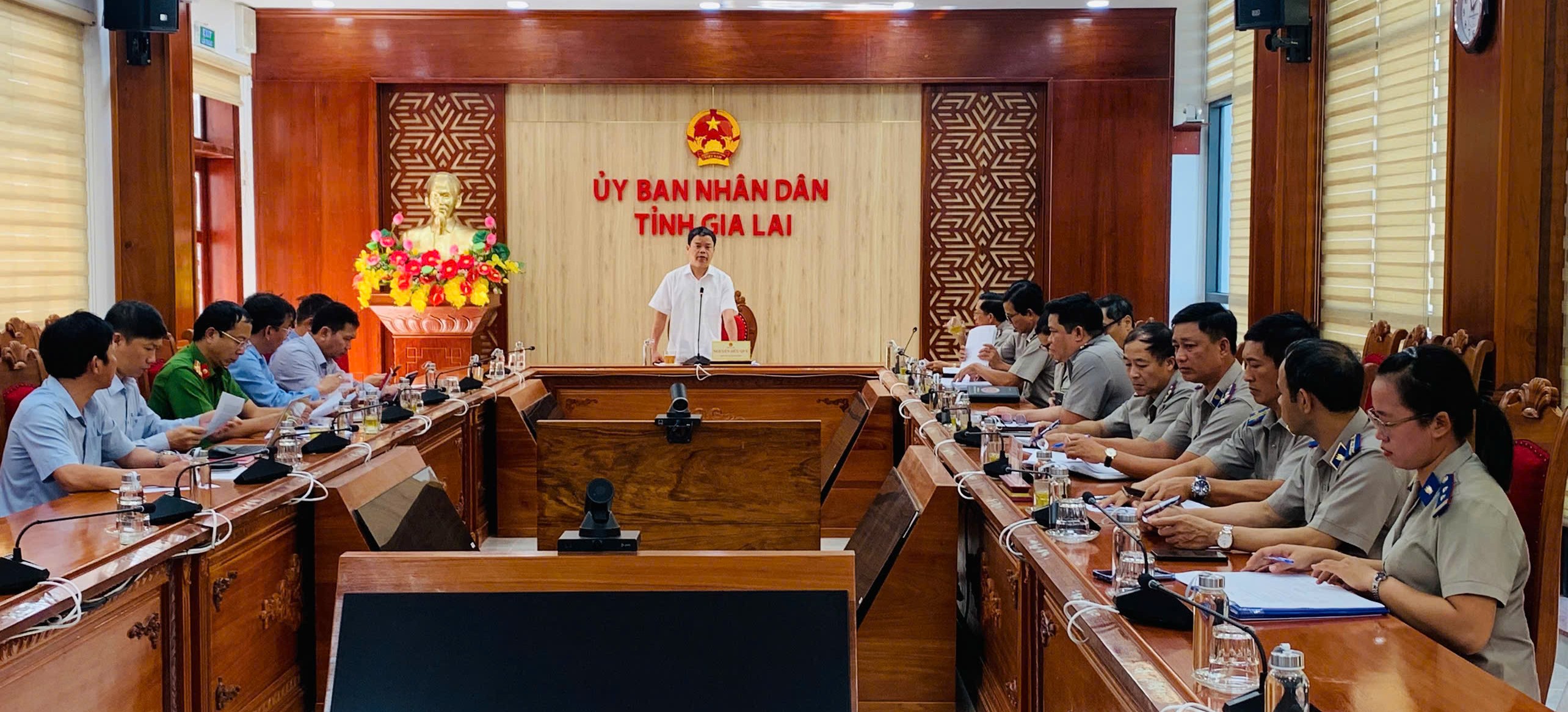 Phó Chủ tịch UBND tỉnh Gia Lai: Làm việc với THADS tỉnh về một số vụ việc khó khăn, vướng mắc