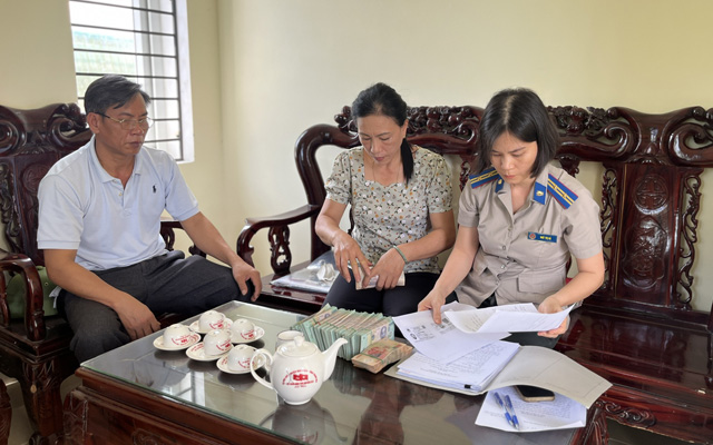 THADS Như Xuân: thuyết phục, động viên đương sự tự nguyện thi hành án thành công