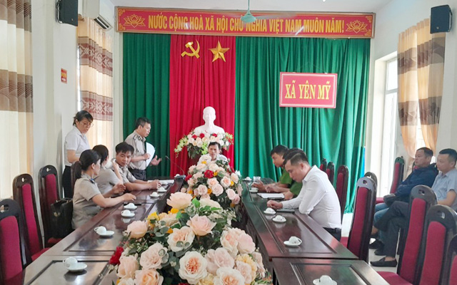 THADS Nông Cống: quyết liệt tổ chức thi hành vụ việc tín dụng ngân hàng