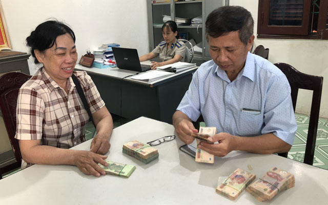 Nông Cống: hiệu quả của công tác áp dụng biện pháp bảo đảm kịp thời