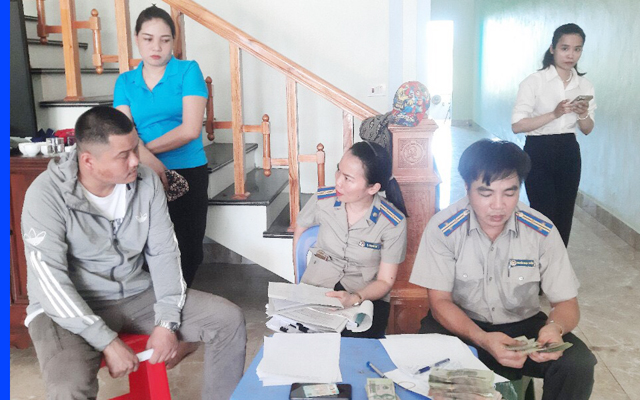 Nông Cống: giao nhà cho người được thi hành án thành công