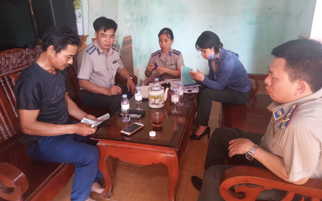 Nông Cống: tạm giữ tài sản để đảm bảo thi hành án