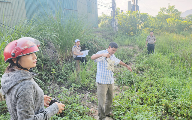 THADS Nông Cống: giao đất thành công trước khi tiến hành cưỡng chế