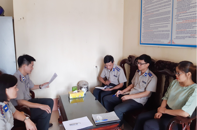 Chi cục THADS huyện Như Xuân nghiêm túc thực hiện phòng, chống dịch Covid 19