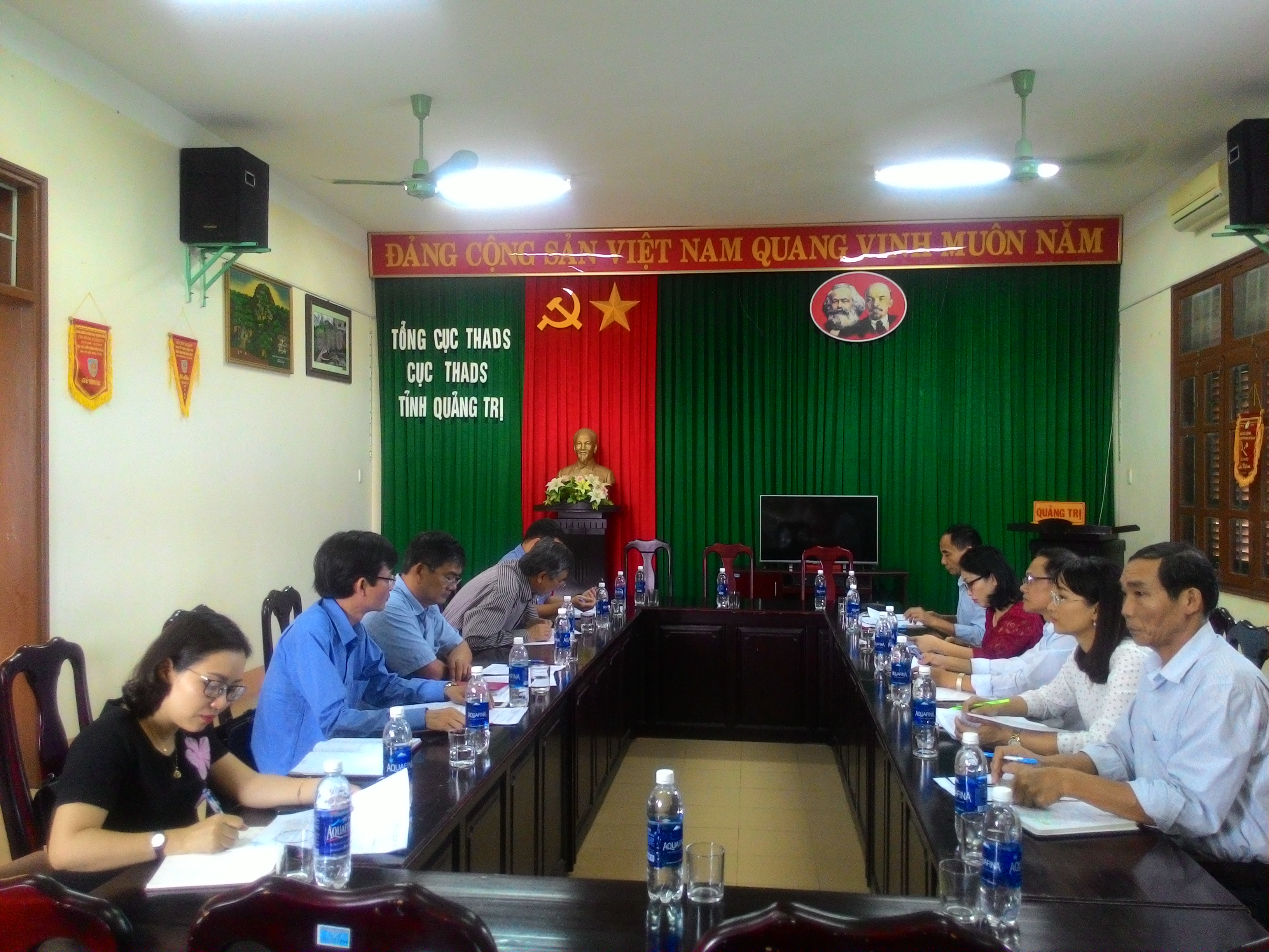 Đoàn giám sát của Ban Pháp chế - HĐND tỉnh làm việc với Cục Thi hành án dân sự Tỉnh Quảng Trị