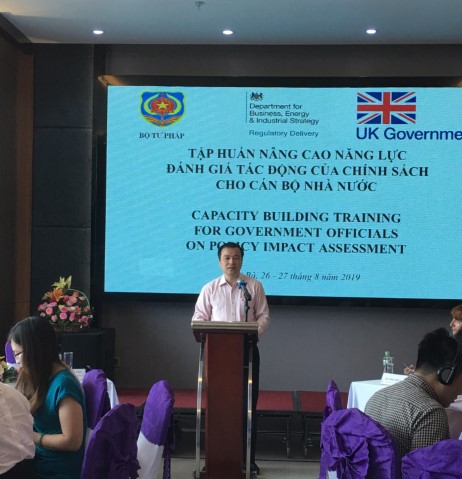 TẬP HUẤN NÂNG CAO NĂNG LỰC ĐÁNH GIÁ TÁC ĐỘNG CỦA CHÍNH SÁCH CHO CÁN BỘ NHÀ NƯỚC