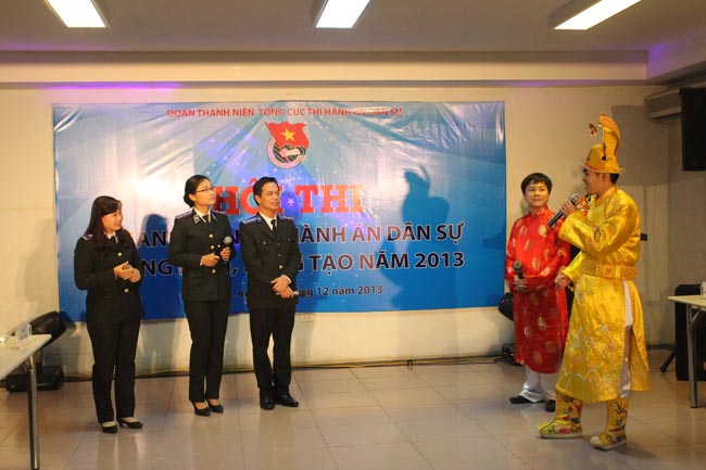 Phần thi của Cục THADS Lào Cai