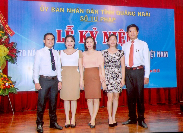 Phòng phổ biến, giáo dục pháp luật, đơn vị tiêu biểu của Sở Tư pháp tỉnh Quảng Ngãi