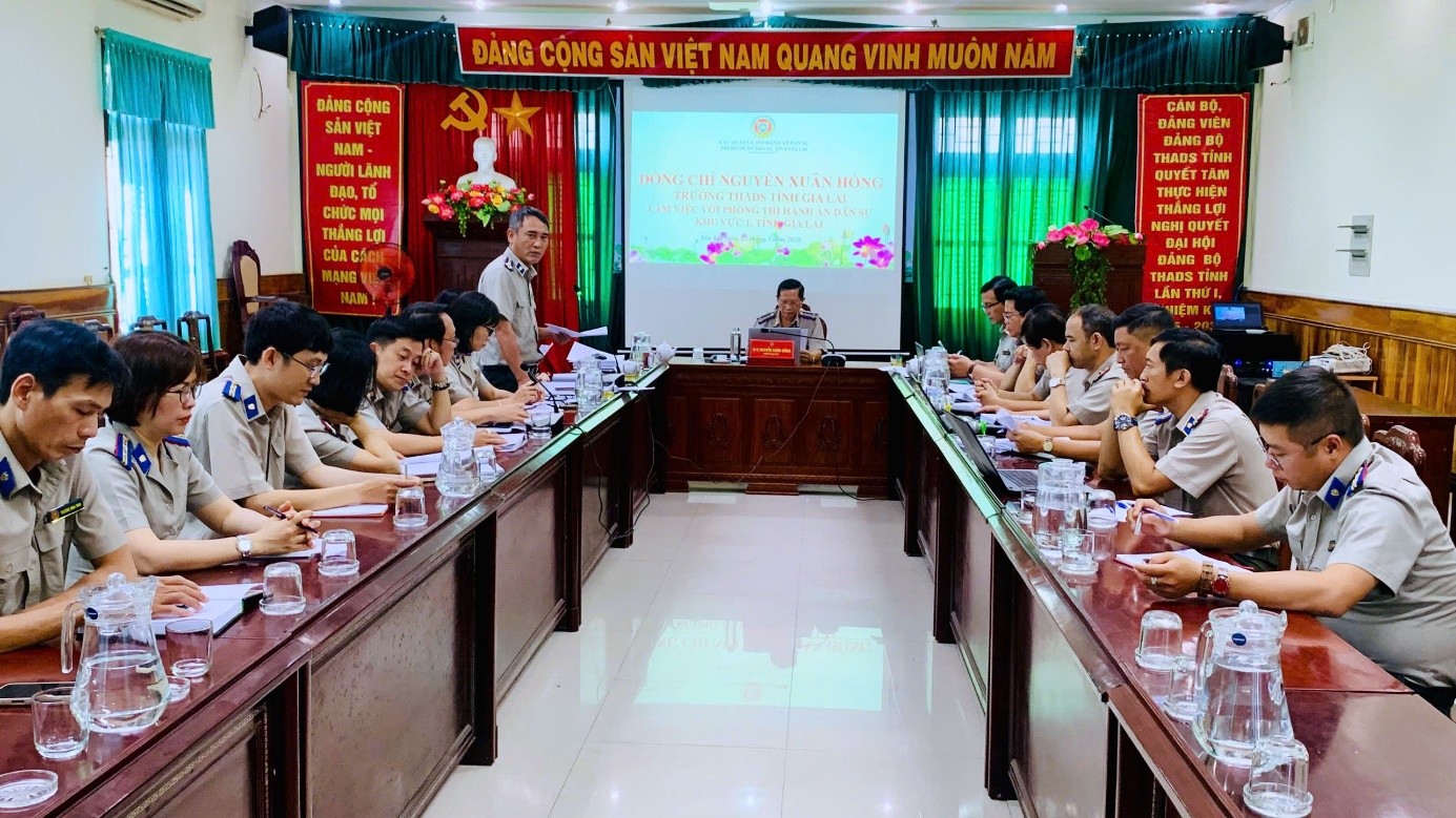 Thi hành án dân sự tỉnh Gia Lai: Nâng cao hiệu quả công việc nhờ ứng dụng mạnh mẽ Nền tảng số trong hoạt động THADS