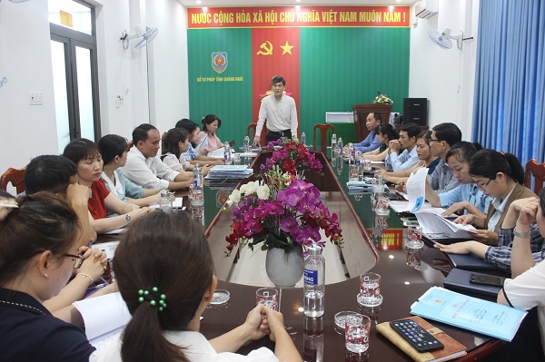 Đoàn công tác liên ngành làm việc tại tỉnh Phú Yên, Bình Định, Quảng Ngãi về công tác nuôi con nuôi