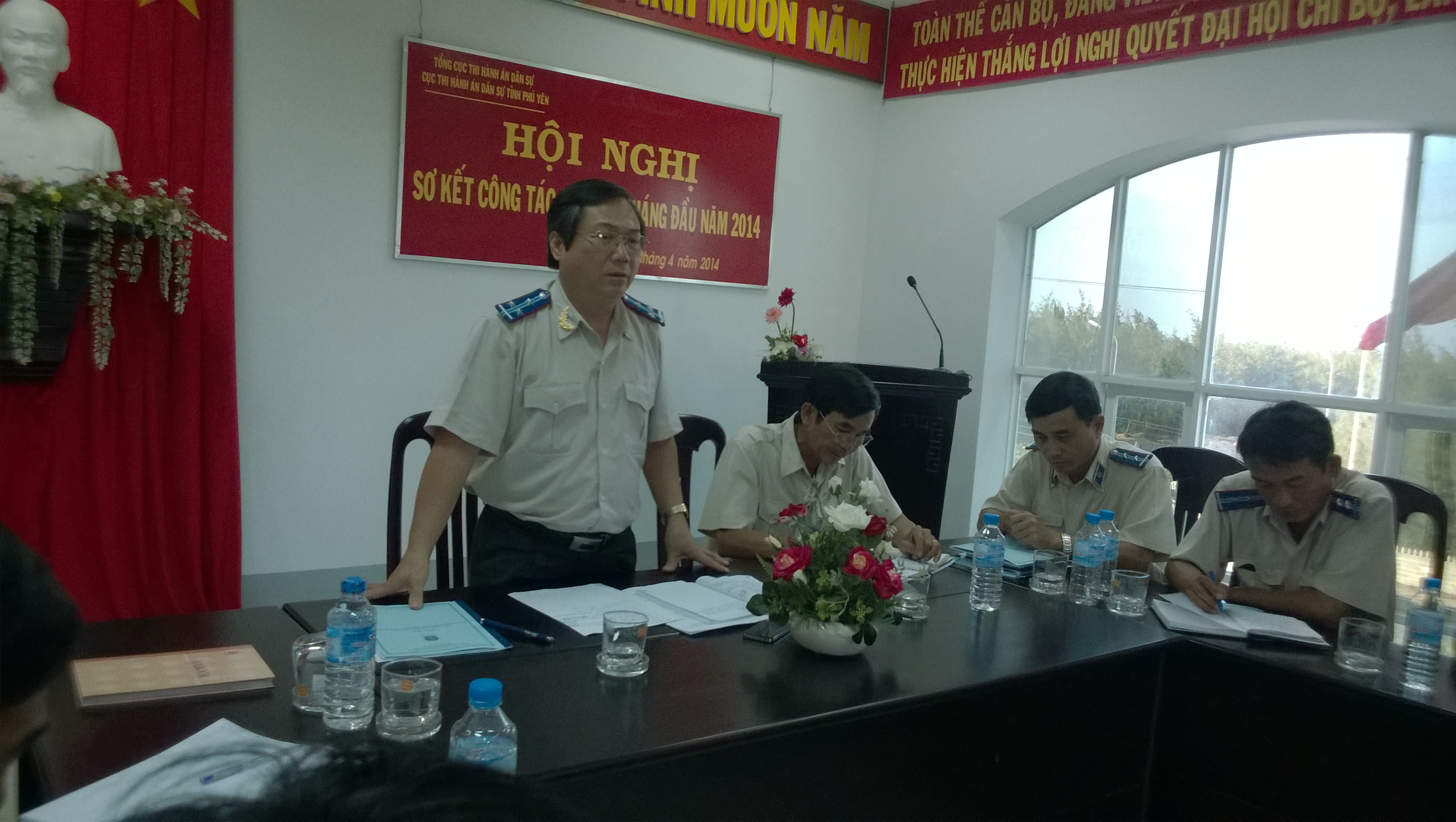 Phú Yên, đẩy mạnh đợt thi đua cao điểm công tác thi hành án dân sự 03 tháng cuối năm 2014