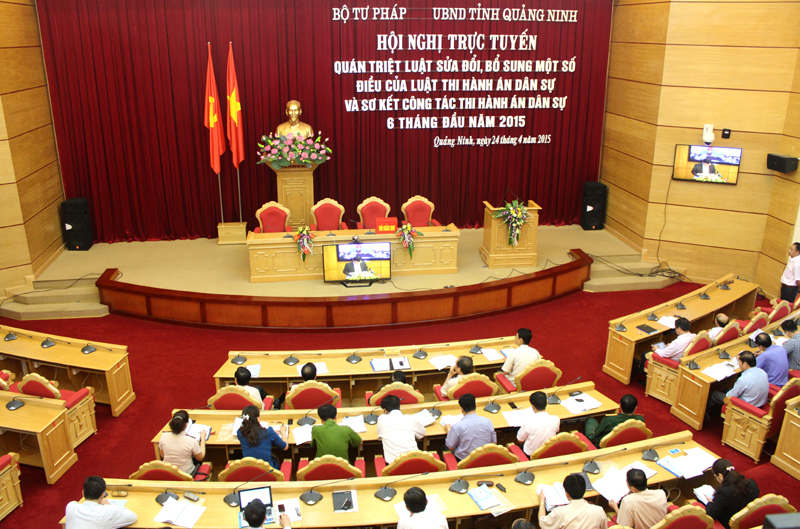 Hội nghị quán triệt Luật sửa đổi, bổ sung một số điều của Luật thi hành án dân sự