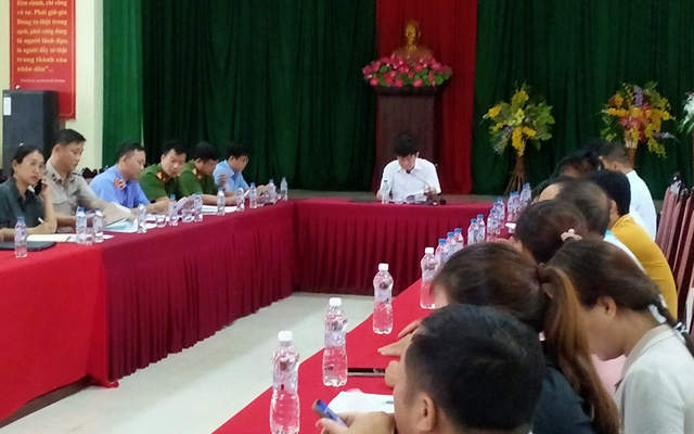 THADS Quan Sơn: cưỡng chế buộc di dời tài sản, công trình trên đất lấn chiếm, giao lại quyền sử dụng đất cho người được thi hành án thành công