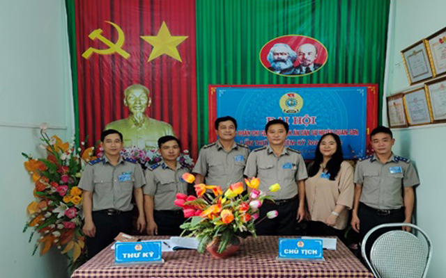 Đại hội Công đoàn Chi cục THADS huyện Quan Sơn lần thứ II, nhiệm kỳ 2023-2028