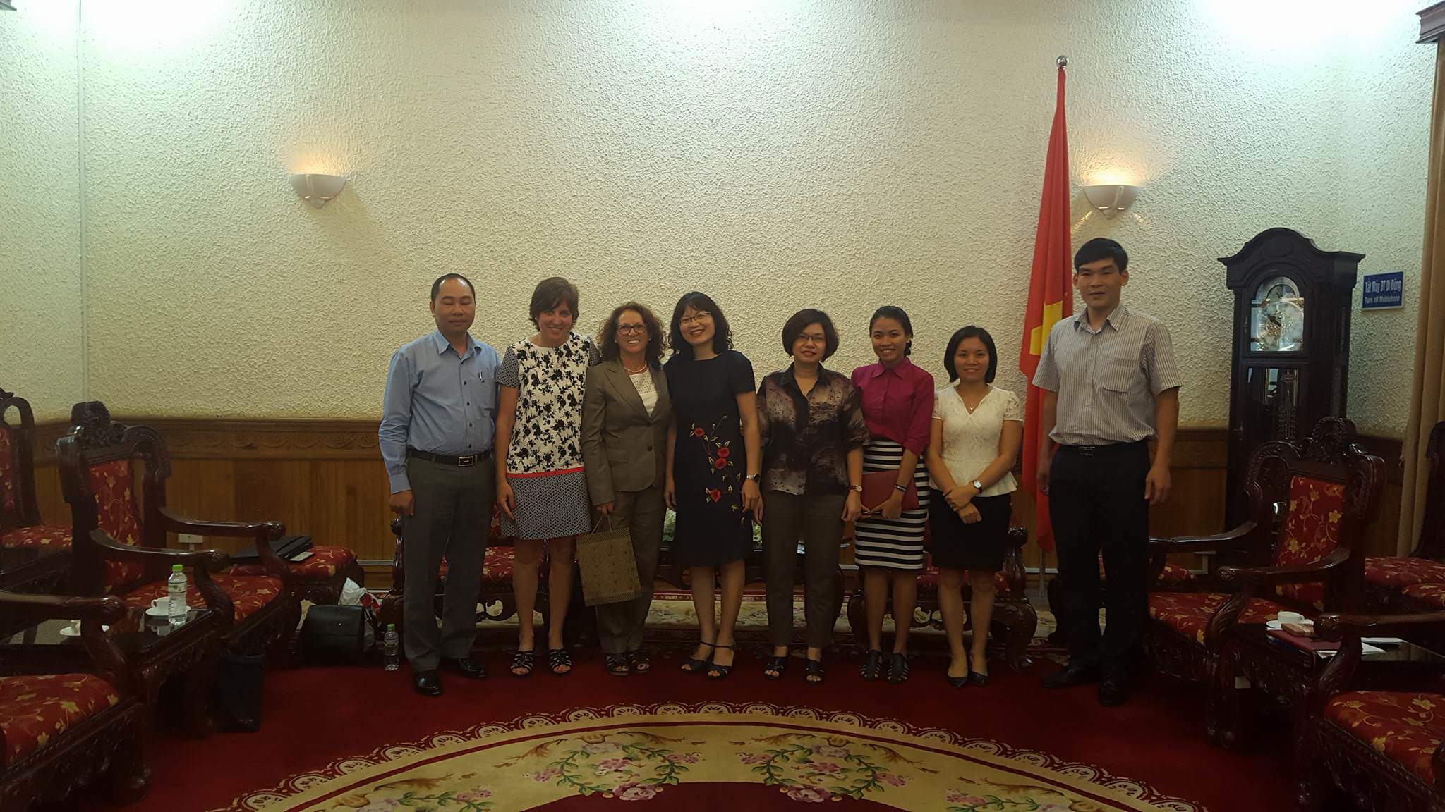 Đoàn cơ quan con nuôi Trung ương của Québec đến thăm và làm việc về công tác con nuôi quốc tế tại Việt Nam