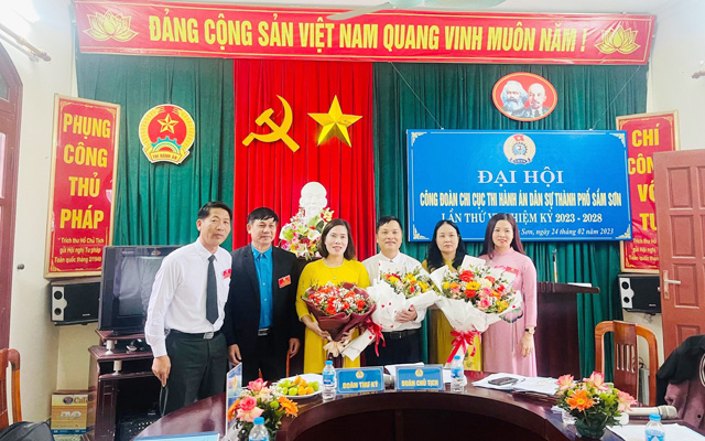 Đại hội Công đoàn Chi cục THADS thành phố Sầm Sơn lần thứ VI, nhiệm kỳ 2023-2028