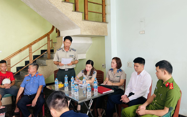 Sầm Sơn: giao tài sản cho người được thi hành án thành công