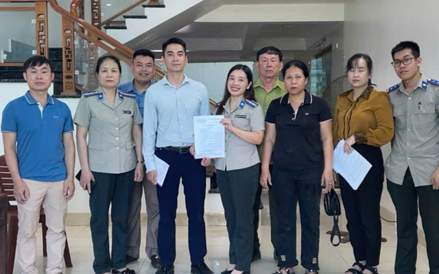 Chi cục THADS TP Sầm Sơn giao thành công tài sản cho người được thi hành án