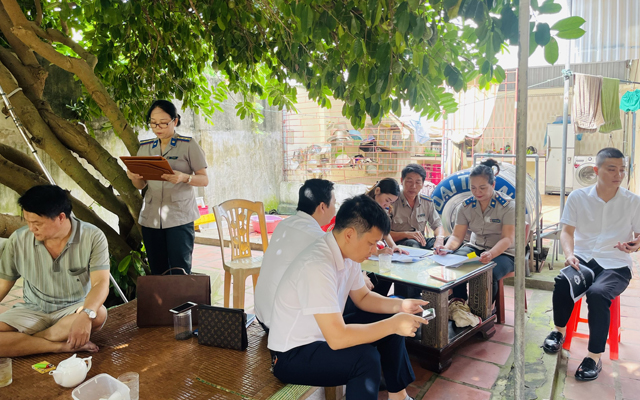 Sầm Sơn: cưỡng chế kê biên tài sản thành công