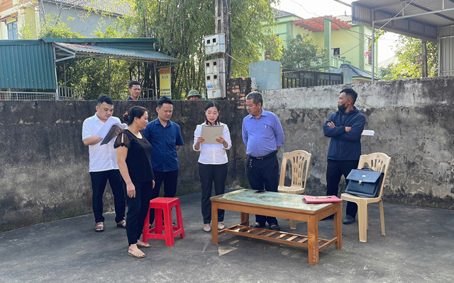 THADS Sầm Sơn: vận động đương sự tự nguyện giao đất thành công