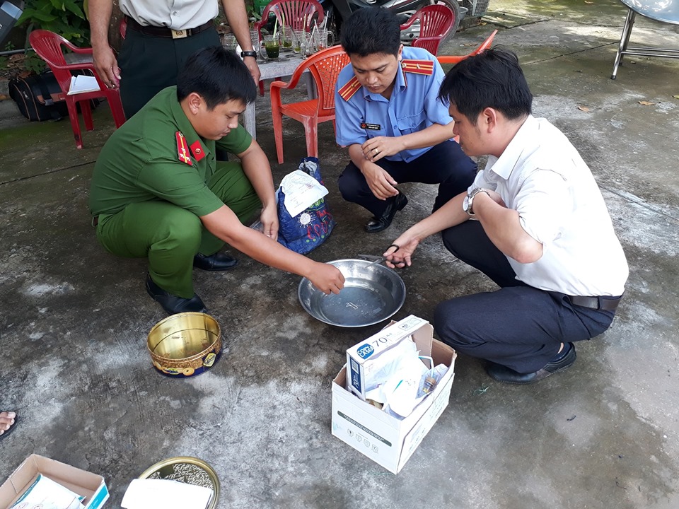 Tiêu hủy ma túy