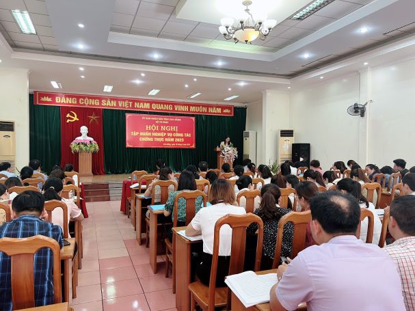 Tập huấn nghiệp vụ chứng thực tại tỉnh Cao Bằng