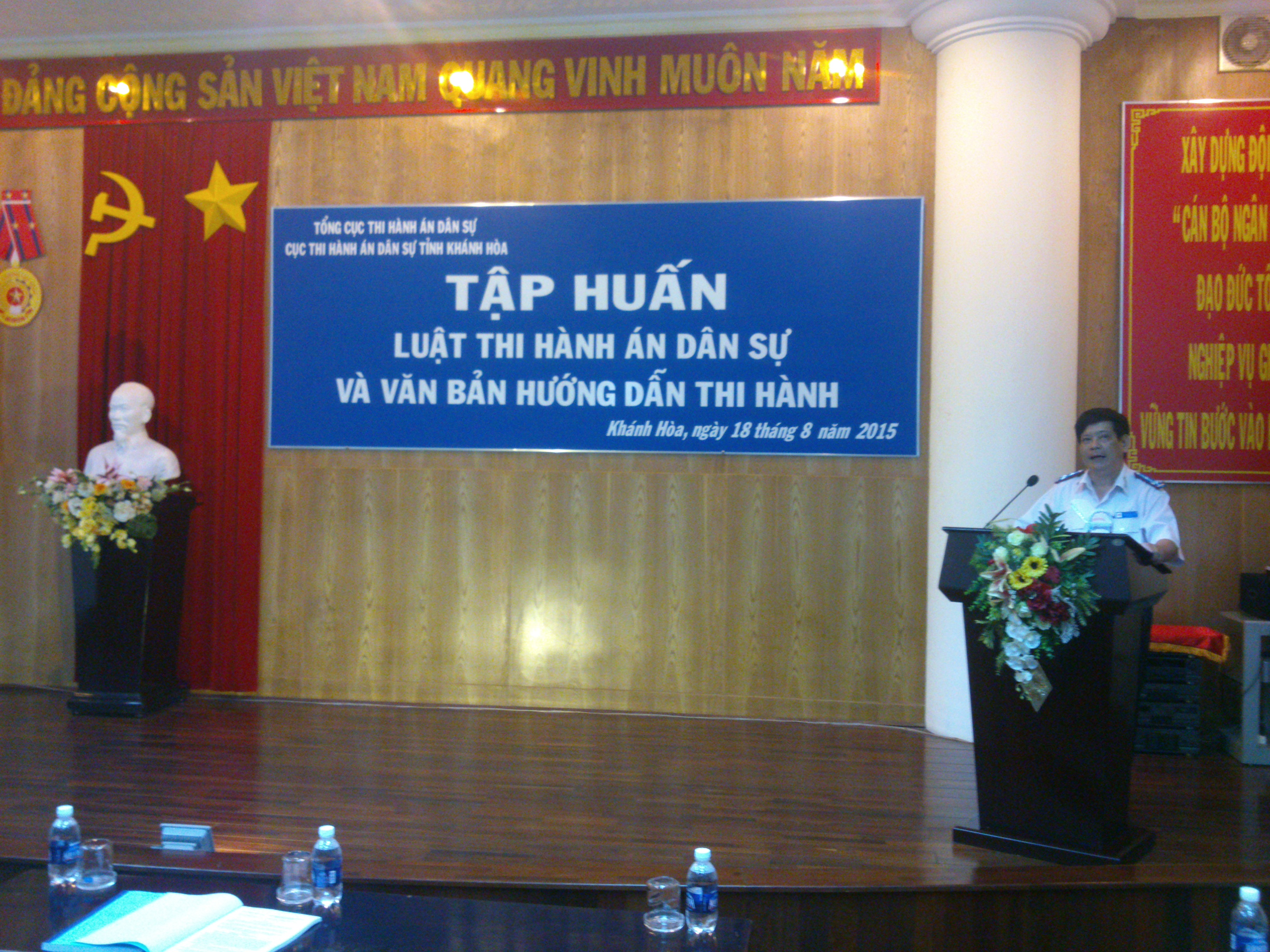 Tập huấn Luật sửa đổi, bổ sung một số điều của Luật Thi hành án dân sự