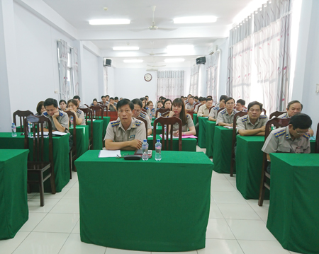 Hội nghị trao đổi, thảo luận, tập huấn chuyên môn nghiệp vụ cho Chấp hành viên, Thẩm tra viên thi hành án dân sự trong tỉnh năm 2019