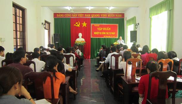 Tư pháp tỉnh Đắk Nông triển khai phát động phong trào thi đua năm 2015