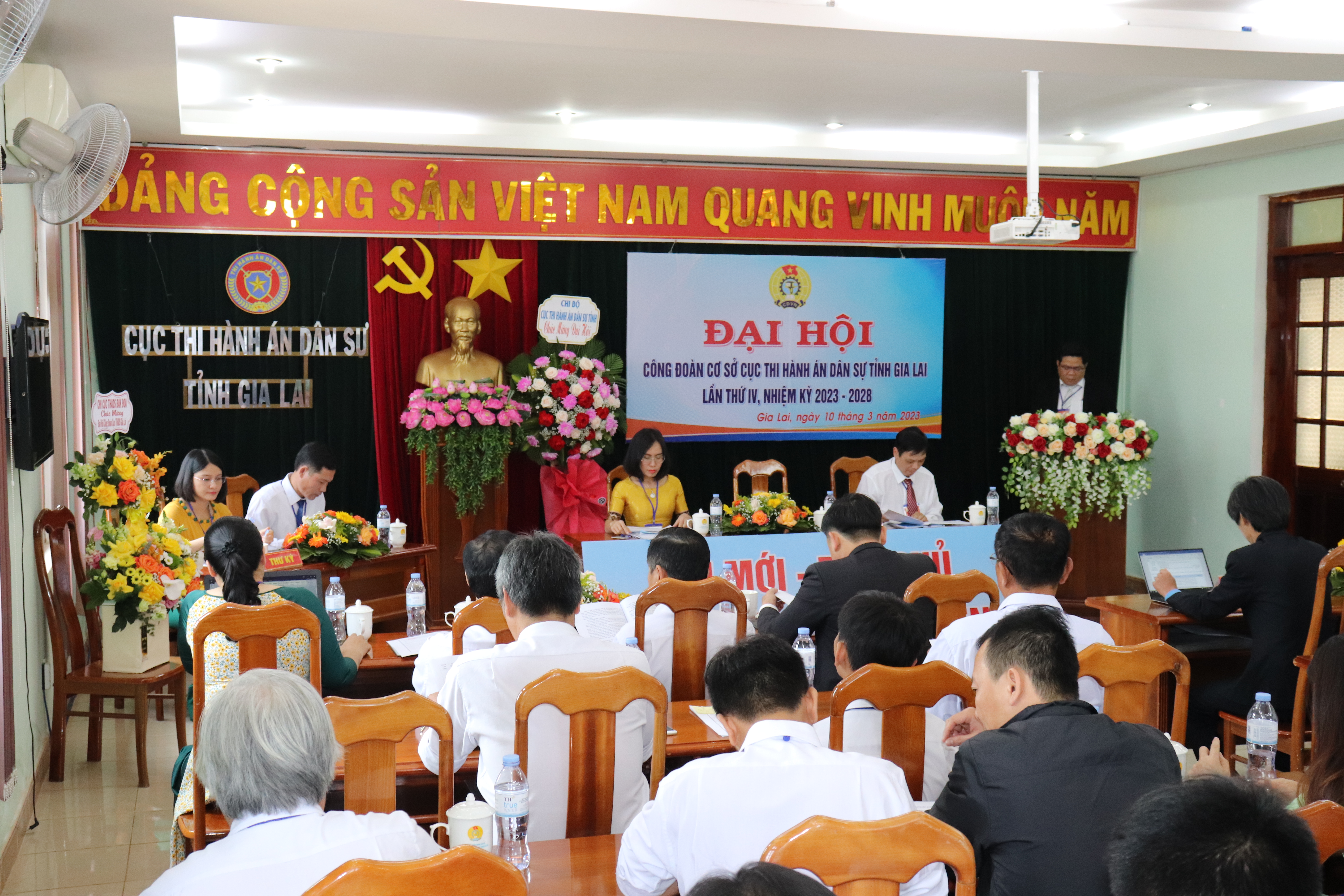 Đại hội Công đoàn cơ sở Cục Thi hành án dân sự tỉnh Gia Lai lần thứ IV, nhiệm kỳ 2023-2028