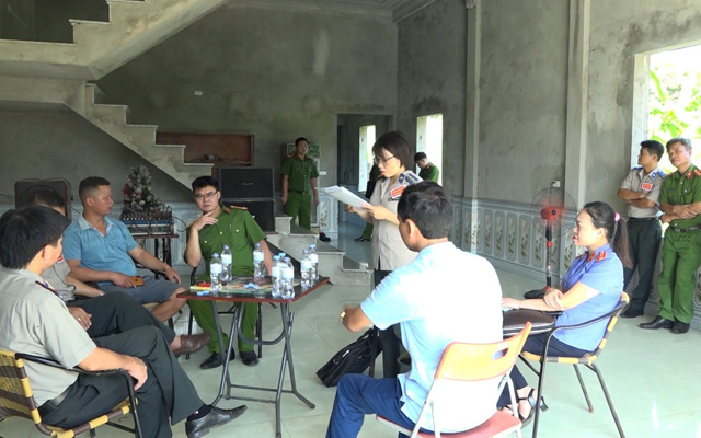 THADS Thạch Thành: cưỡng chế kê biên thành công