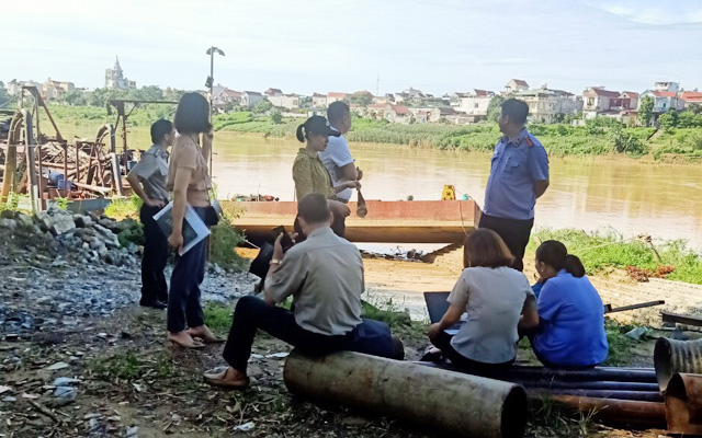 Chi cục THADS huyện Thạch Thành cưỡng chế kê biên tài sản thành công