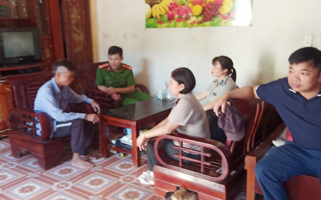 Chi cục THADS huyện Thạch Thành tổ chức cưỡng chế kê biên tài sản thành công