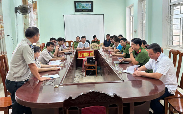 THADS Thạch Thành: cưỡng chế giao tài sản thành công