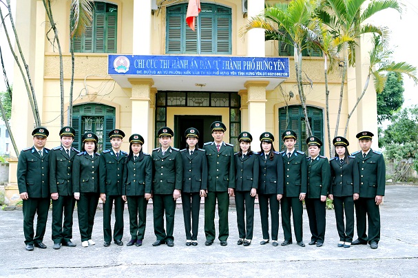 Chi cục Thi hành án dân sự thành phố Hưng Yên luôn là đơn vị thi hành án tiêu biểu xuất sắc của tỉnh Hưng Yên