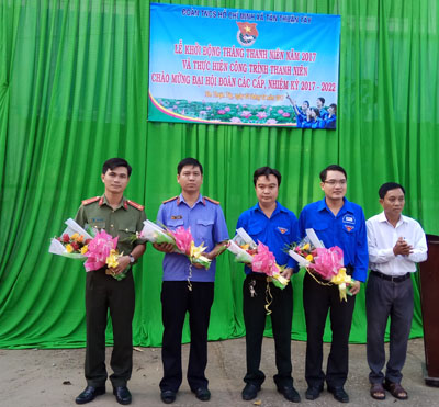 Chi đoàn Chi cục Thi hành án dân sự thành phố Cao Lãnh hưởng ứng Tháng Thanh niên 2017