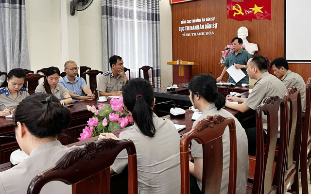 Ban Thường vụ Đảng ủy Cục cho ý kiến về công tác Đại hội Chi đoàn Cục lần thứ VI, nhiệm kỳ 2024-2027