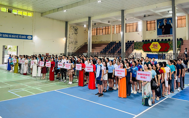 Thi hành án dân sự tỉnh Thanh Hóa tổ chức Hội thao kỷ niệm 79 năm Ngày truyền thống Thi hành án dân sự (19/7/1946-19/7/2025)