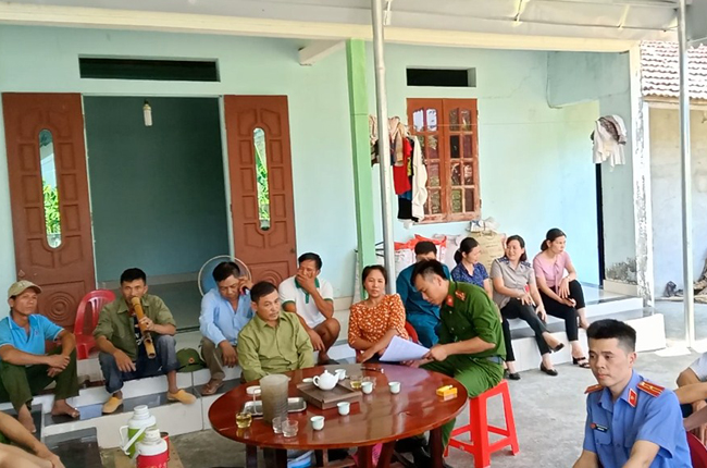 Thọ Xuân kiên quyết xử lý nghiêm các đối tượng chống người thi hành công vụ