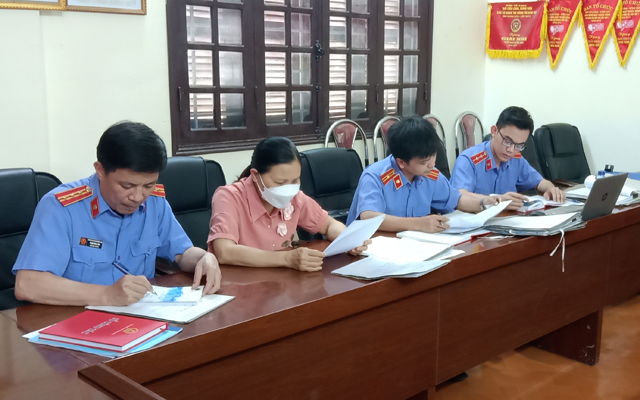 Kiểm sát hoạt động THADS tại Chi cục THADS huyện Thọ Xuân