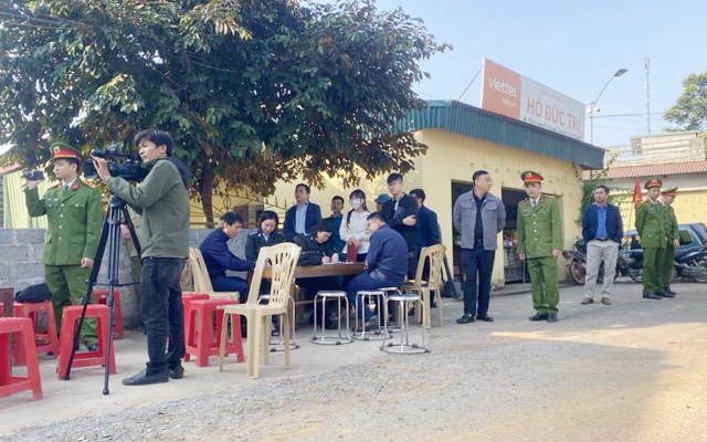 Thọ Xuân: cưỡng chế xử lý tài sản thành công