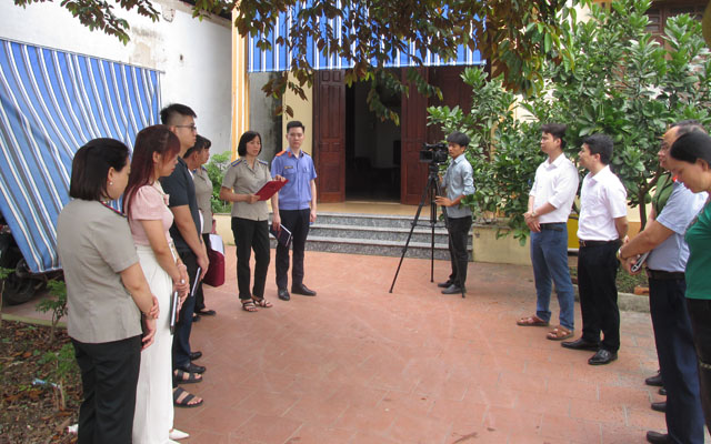 THADS Thọ Xuân: tổ chức cưỡng chế kê biên tài sản thành công