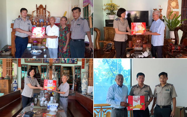 Chi cục THADS huyện Thọ Xuân thăm hỏi, động viên các gia đình chính sách nhân 75 năm ngày Thương binh Liệt sĩ